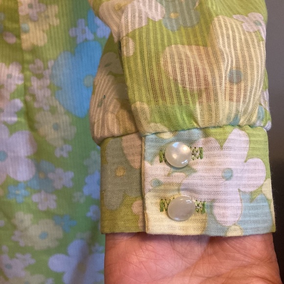 Vintage 60’s Flower Power Dress - Picture 6 of 10